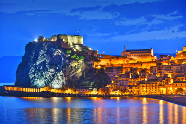 The city of Scilla in the Province of Reggio Calabria, Italy.